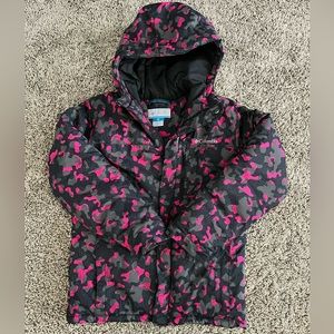 Girls Columbia Winter Jacket - Size 10/12